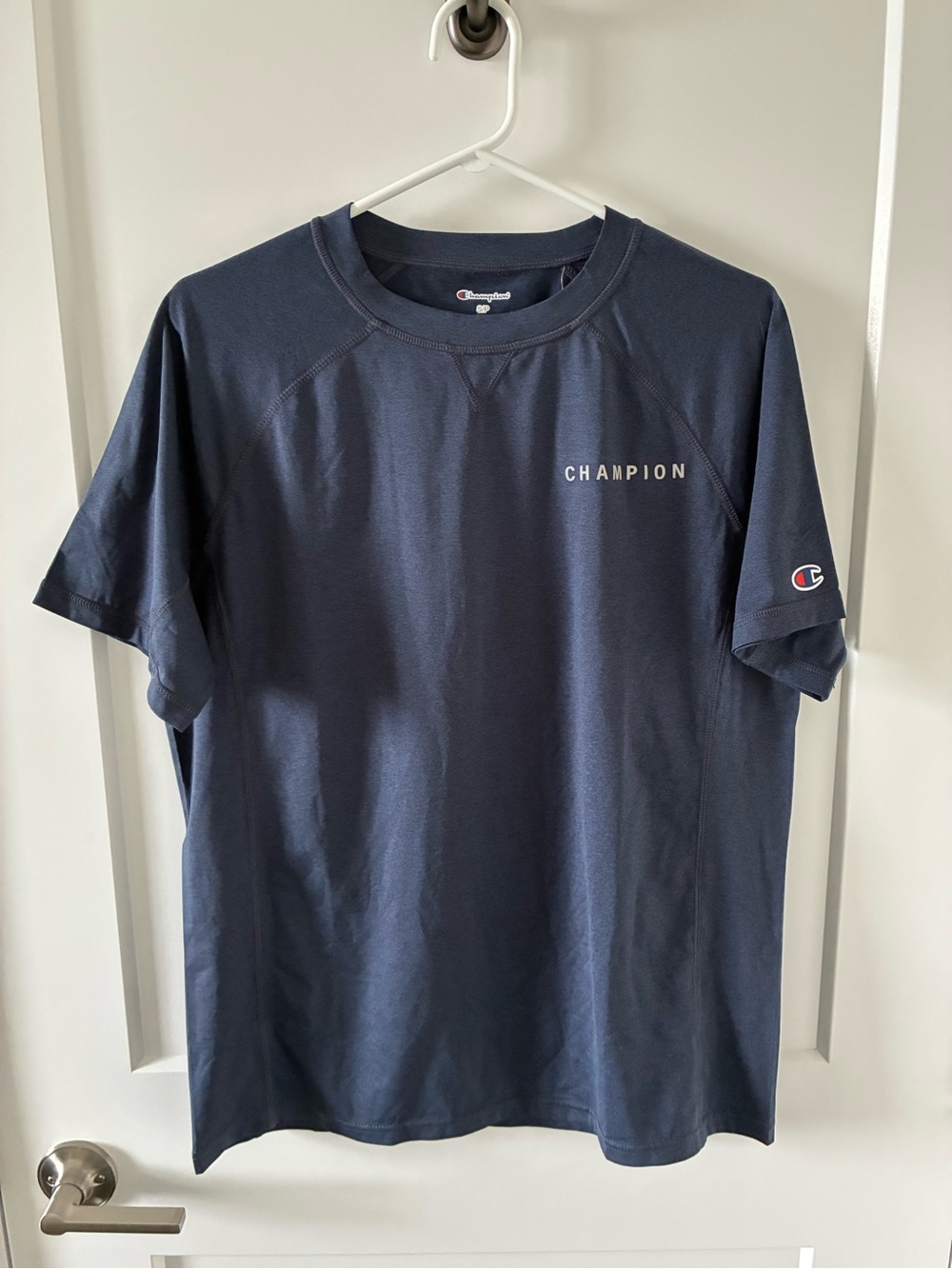 Champion Navy Blue Short-Sleeve Active Tee